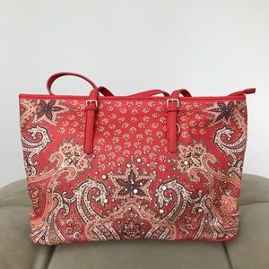 Flamingo Large Structured Tote